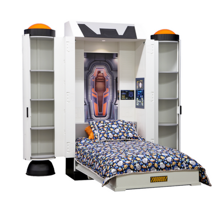 Spaceship bed for kids